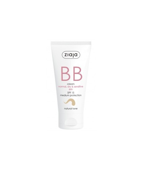 BB cream pieles normales, secas y sensibles SPF15 Tono Natural