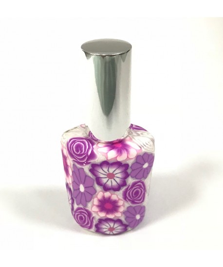 Perfumador vintage oval purpura