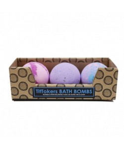 3 Bombas de baño TitTokers Bath