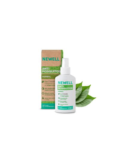 Newell Repelente Antimosquitos Herbal Spray 100 ml