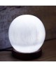 Lámpara sal natural Himalaya esfera BLANCA USB