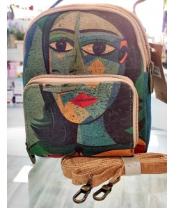 Bolso mini mochila corcho ecológico - Artistica