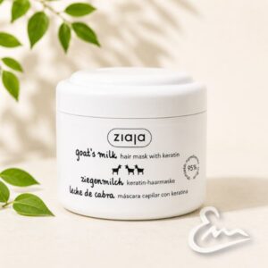 mascarilla capilar con keratina ziaja leche de cabra