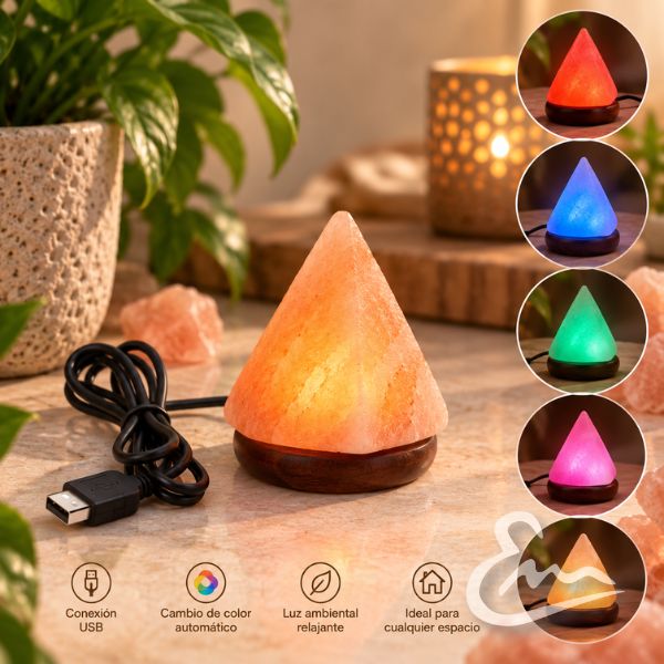 mini lámpara pirámide de sal del himalaya con usb – luz multicolor (1) mini lámpara pirámide de sal del himalaya con usb – luz multicolor (1)