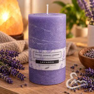 vela artesanal de lavanda 486,5 g aromaterapia y relajación (1)