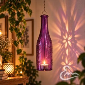 morado botella magica protectora del hogar
