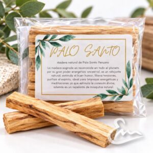 palo santo peruano natural madera sagrada bolsita