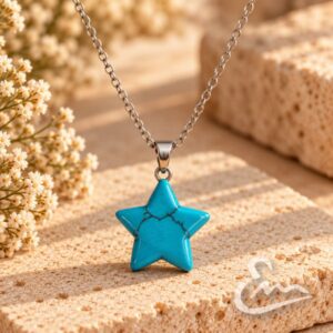collar turquesa estrella acero inoxidable.jpg (1)